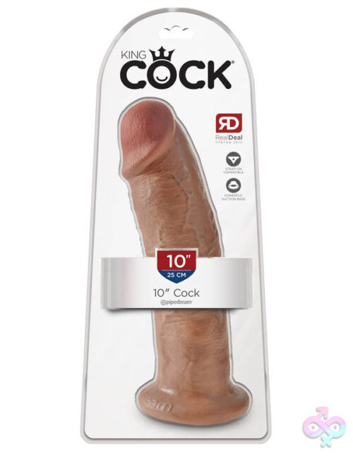 Pipedream Sex Toys - King Cock  10" Cock - Tan