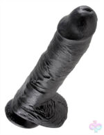 Pipedream Sex Toys - King Cock 10-Inch Cock With Balls - Black