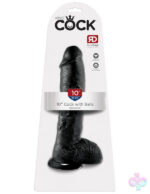 Pipedream Sex Toys - King Cock 10-Inch Cock With Balls - Black