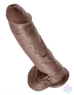 Pipedream Sex Toys - King Cock 10-Inch Cock With Balls - Brown
