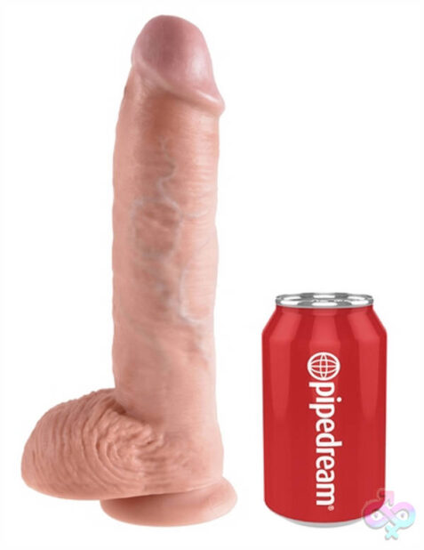 Pipedream Sex Toys - King Cock 10-Inch Cock With Balls - Flesh