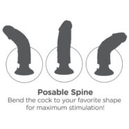 Pipedream Sex Toys - King Cock 10-Inch Vibrating Cock With Balls -  Flesh
