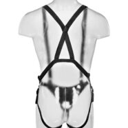 Pipedream Sex Toys - King Cock 12" Hollow Strap-on Suspender System -  Flesh
