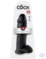 Pipedream Sex Toys - King Cock 12 Inch Cock With Balls - Black