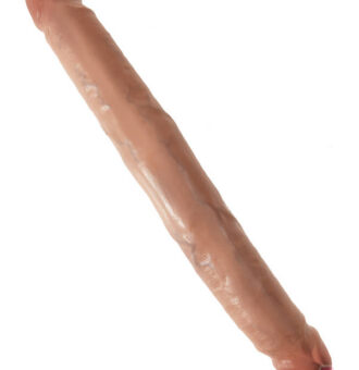 Pipedream Sex Toys - King Cock  12" Slim Double Dildo - Tan