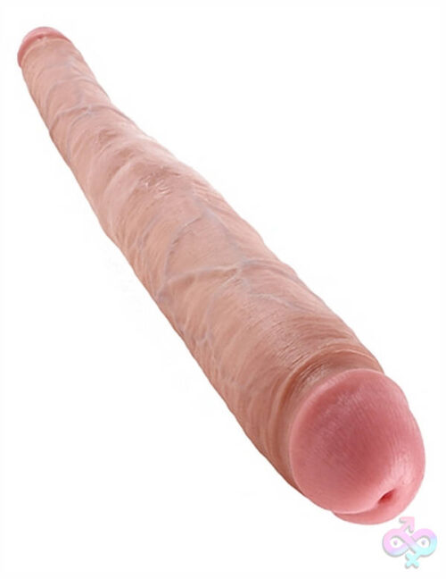 Pipedream Sex Toys - King Cock 16 Inch Tapered Double Dildo - Flesh
