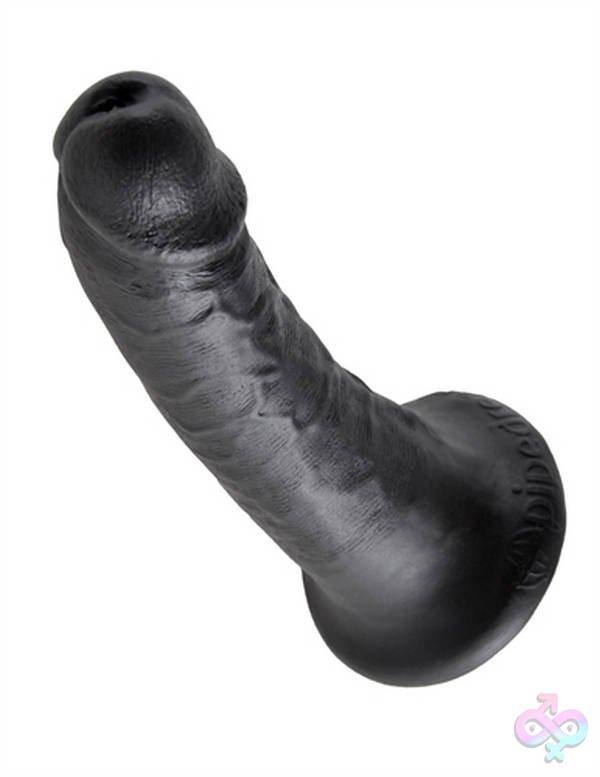 King Cock 6-Ich Cock - Black Pipedream Sex Toys - King Cock 6-Ich Cock - Black