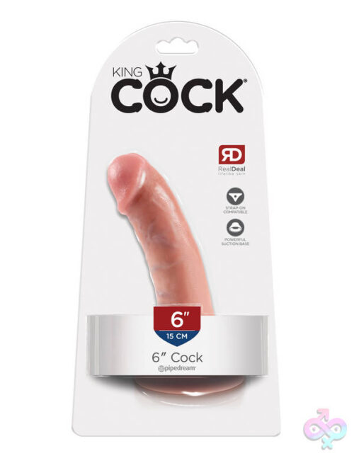 Pipedream Sex Toys - King Cock 6-Inch Cock - Flesh