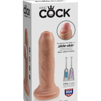 Pipedream Sex Toys - King Cock 6" Uncut - Light