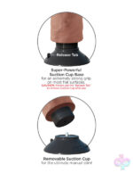 Pipedream Sex Toys - King Cock 6" Vibrating Cock - Tan