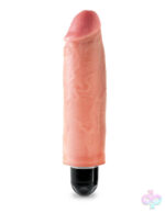 Pipedream Sex Toys - King Cock 6" Vibrating Stiffy - Light