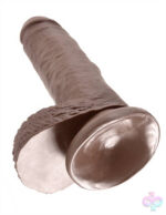 Pipedream Sex Toys - King Cock 7-Inch Cock Brown