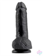 Pipedream Sex Toys - King Cock 7-Inch Cock With Balls - Black