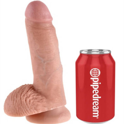 Pipedream Sex Toys - King Cock 7-Inch Cock With Balls - Flesh