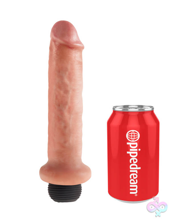 King Cock 7" Squirting Cock - Flesh Pipedream Sex Toys - King Cock 7" Squirting Cock - Flesh