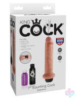 Pipedream Sex Toys - King Cock 7" Squirting Cock - Flesh