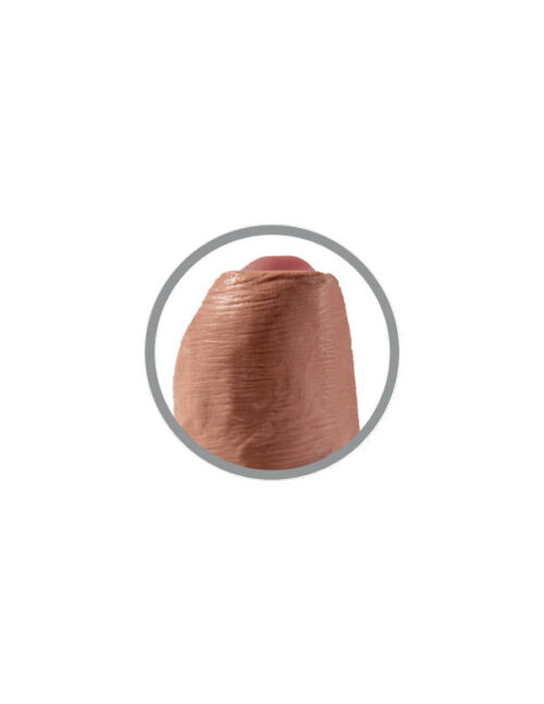 Pipedream Sex Toys - King Cock 7" Uncut - Tan