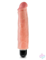 Pipedream Sex Toys - King Cock 7" Vibrating Stiffy - Light
