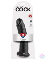 Pipedream Sex Toys - King Cock 9-Inch Cock Black