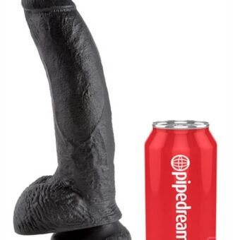 Pipedream Sex Toys - King Cock 9-Inch Cock With Balls - Black