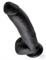 Pipedream Sex Toys - King Cock 9-Inch Cock With Balls - Black
