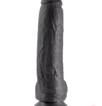 Pipedream Sex Toys - King Cock 9-Inch Cock With Balls - Black