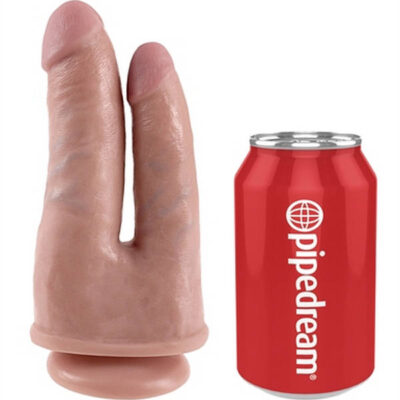 Pipedream Sex Toys - King Cock Double Penetrator - Flesh