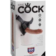 Pipedream Sex Toys - King Cock Strap-on Harness With 8" Cock - Tan