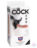 Pipedream Sex Toys - King Cock Strap on Harness With 8 Inch Cock - Flesh