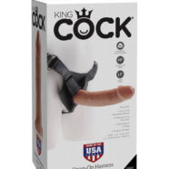Pipedream Sex Toys - King Cock Strap-on Harness With 9" Cock - Tan