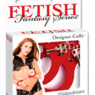 Pipedream Sex Toys - Metal Handcuffs - Red