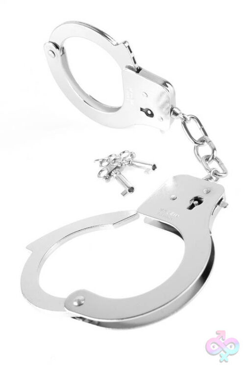 Pipedream Sex Toys - Metal Handcuffs - Silver