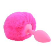 Pipedream Sex Toys - Neon Bunny Tail - Pink