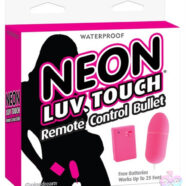 Pipedream Sex Toys - Neon Luv Touch Remote Control Bullet - Pink