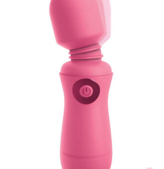 Pipedream Sex Toys - Omg! Wands Enjoy Rechargeable Vibrating Wand - Pink