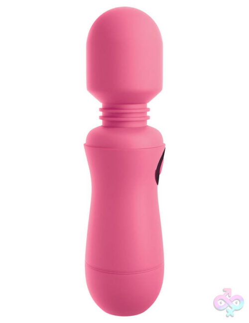 Pipedream Sex Toys - Omg! Wands Enjoy Rechargeable Vibrating Wand - Pink