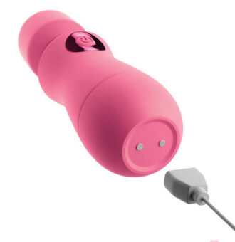Pipedream Sex Toys - Omg! Wands Enjoy Rechargeable Vibrating Wand - Pink