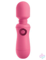 Pipedream Sex Toys - Omg! Wands Enjoy Rechargeable Vibrating Wand - Pink