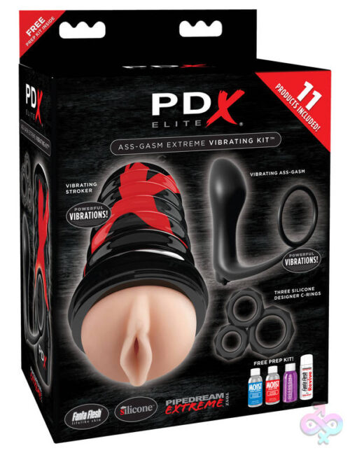 Pipedream Sex Toys - Pdx Elite Ass-Gasm Vibrating Kit