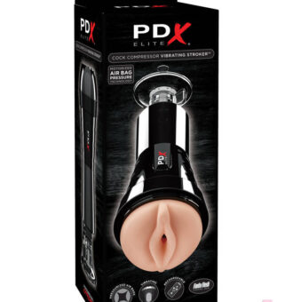 Pipedream Sex Toys - Pdx Elite Cock Compressor Vibrating Stroker