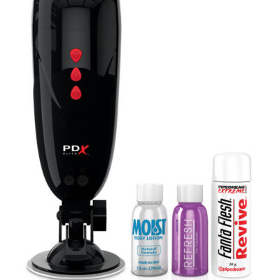 PDX Elite Dirty Talk Starter Stroker by PDX Brands Pipedream vibrating male masturbator