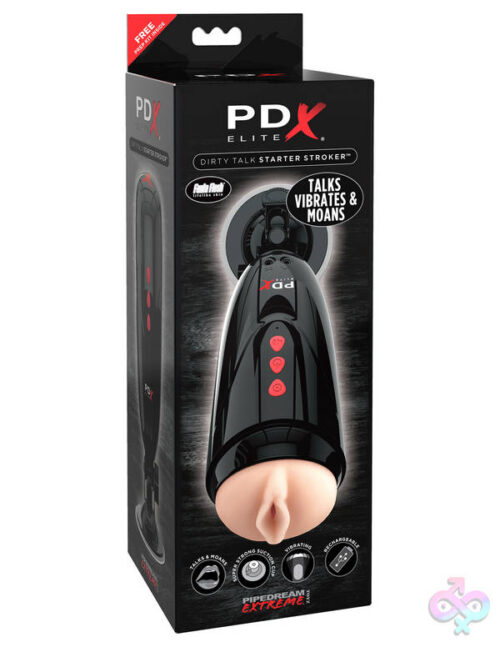 Pipedream Sex Toys - Pdx Elite Dirty Talk Starter Stroker