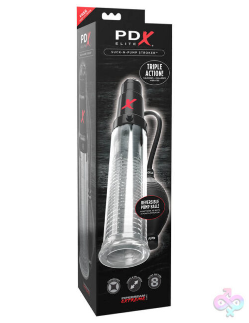 Pipedream Sex Toys - Pdx Elite Suck-N-Pump Stroker