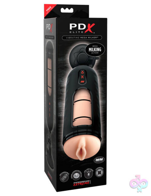 Pipedream Sex Toys - Pdx Elite Vibrating Mega Milker