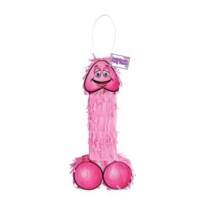 Pecker Pinata Bachelorette Party Favors Pink 18-Inch By Pipedream