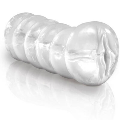 Pipedream Extreme Clear Leader Snatch pocket pussy stroker by Pipedream