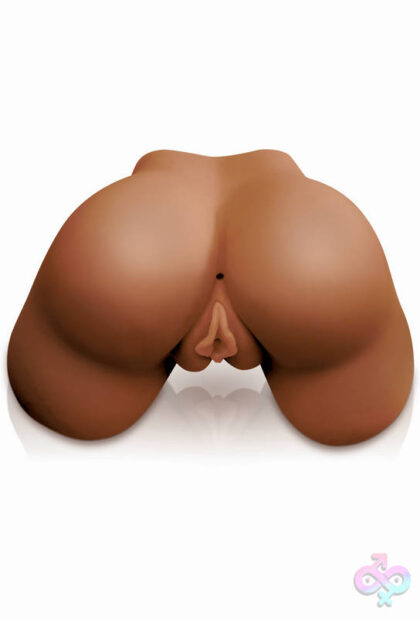 Pipedream Extreme Junk life size stroker by Pipedream — dual hole vibrating stroker in white