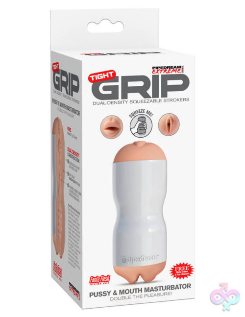 Pipedream Sex Toys - Pipedream Extreme Tight Grip Pussy and Mouth Masturbator