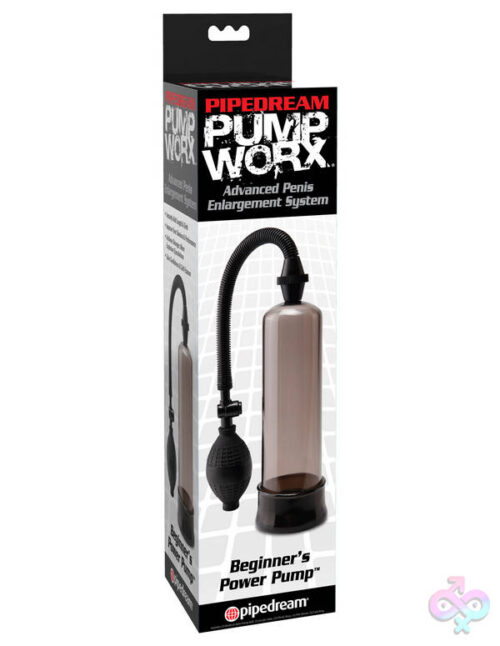 Pipedream Sex Toys - Pump Worx Beginners Power Pump - Black