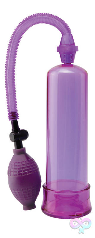 Pump Worx Beginners Power Pump - Purple Pipedream Sex Toys - Pump Worx Beginners Power Pump - Purple